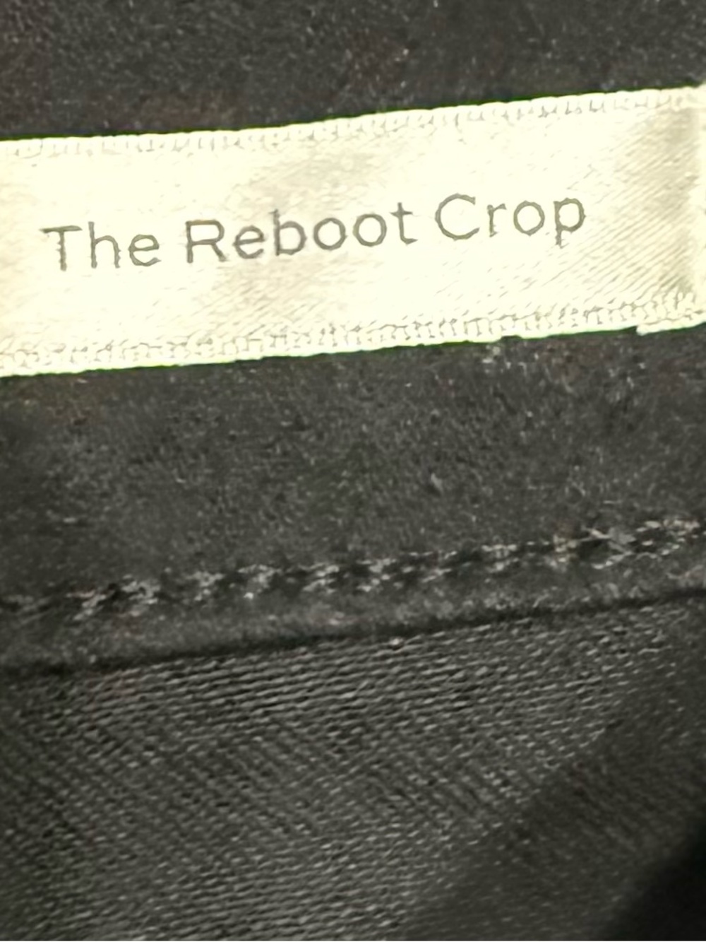 New FRAME The Reboot High Waist Ankle Length Bootcut Jeans Black Size 30 - Picture 9 of 12